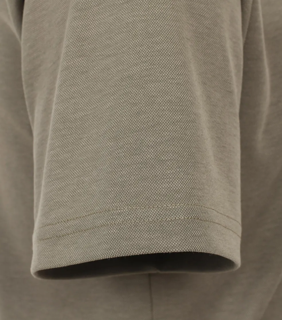 Redmond regular fit T-shirt, korte mouw O-hals, groen