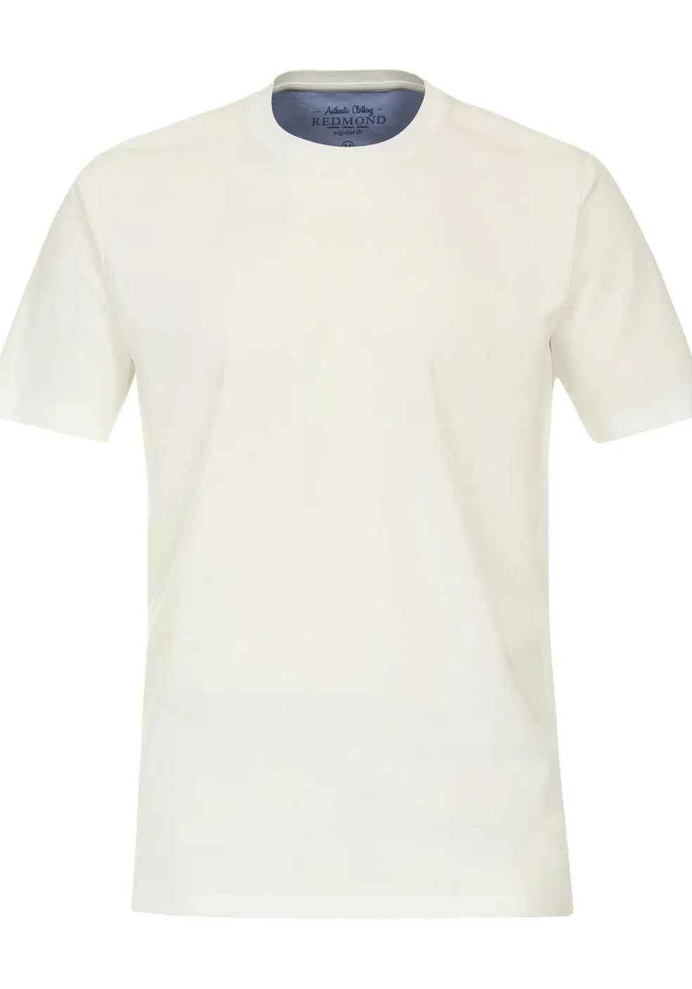 Redmond regular fit T-shirt, korte mouw O-hals, wit