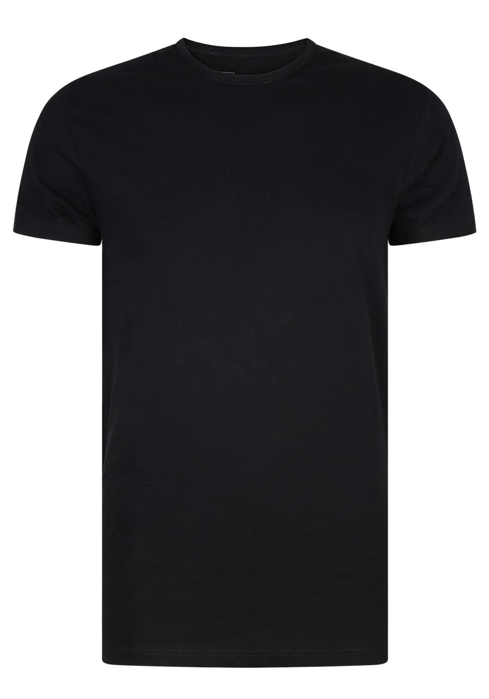 RJ Bodywear Everyday Rotterdam T-shirts (2-pack), heren T-shirts O-hals smal, zwart