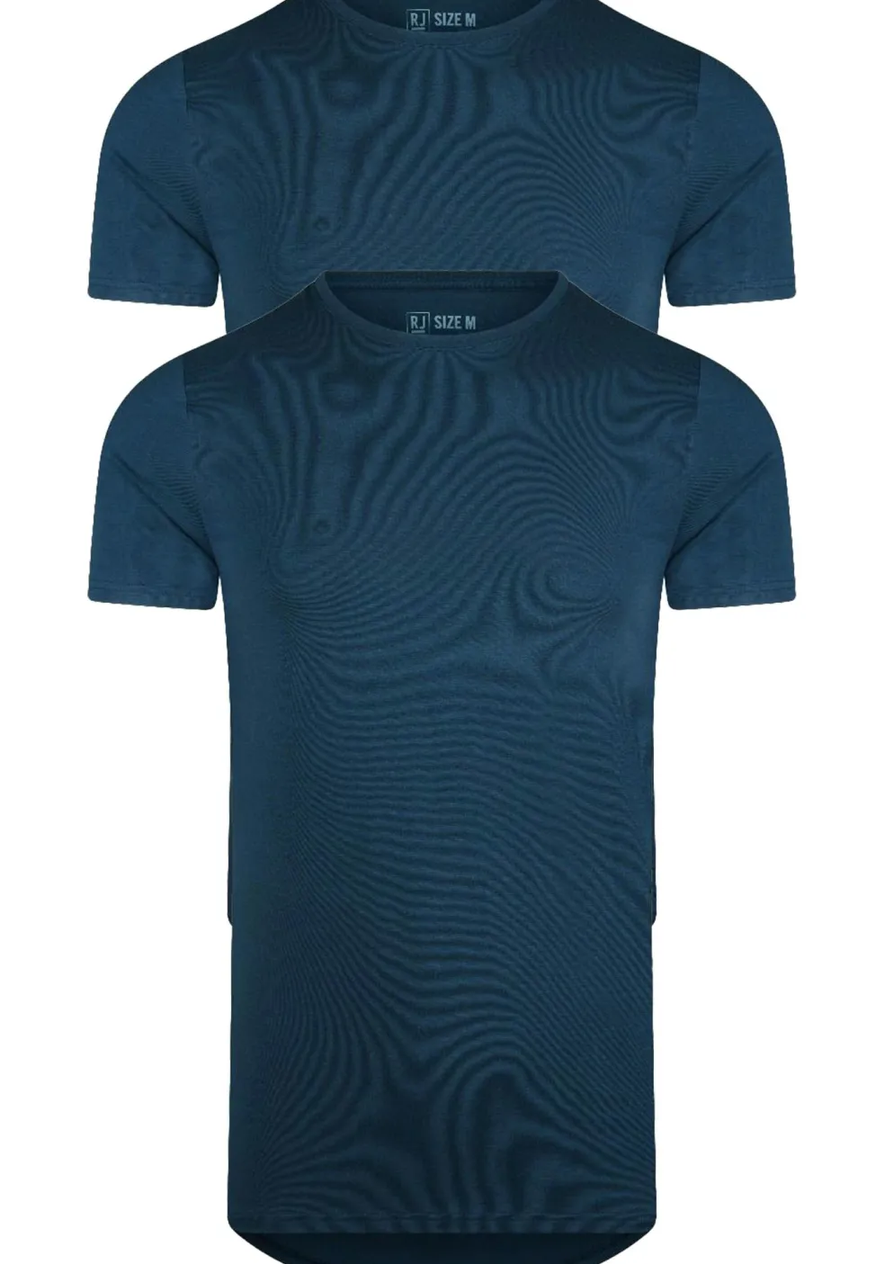 RJ Bodywear Good Life Lisbon T-shirt (2-pack), heren T-shirt met O-hals, donkerblauw