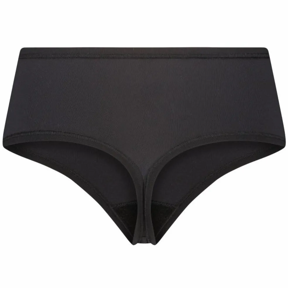 RJ Bodywear Pure Color dames extra comfort string (2-pack), zwart