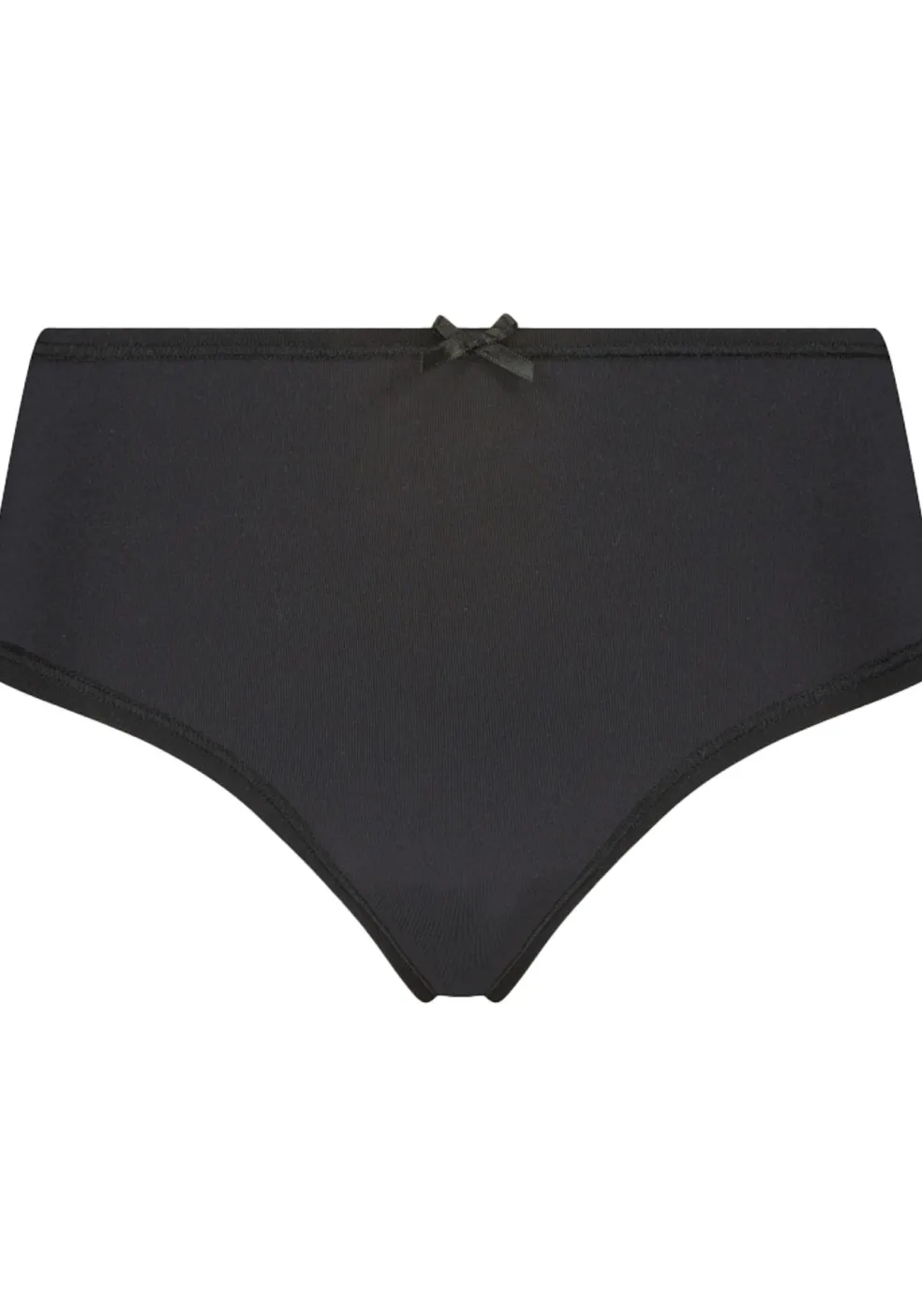 RJ Bodywear Pure Color dames extra comfort string (2-pack), zwart
