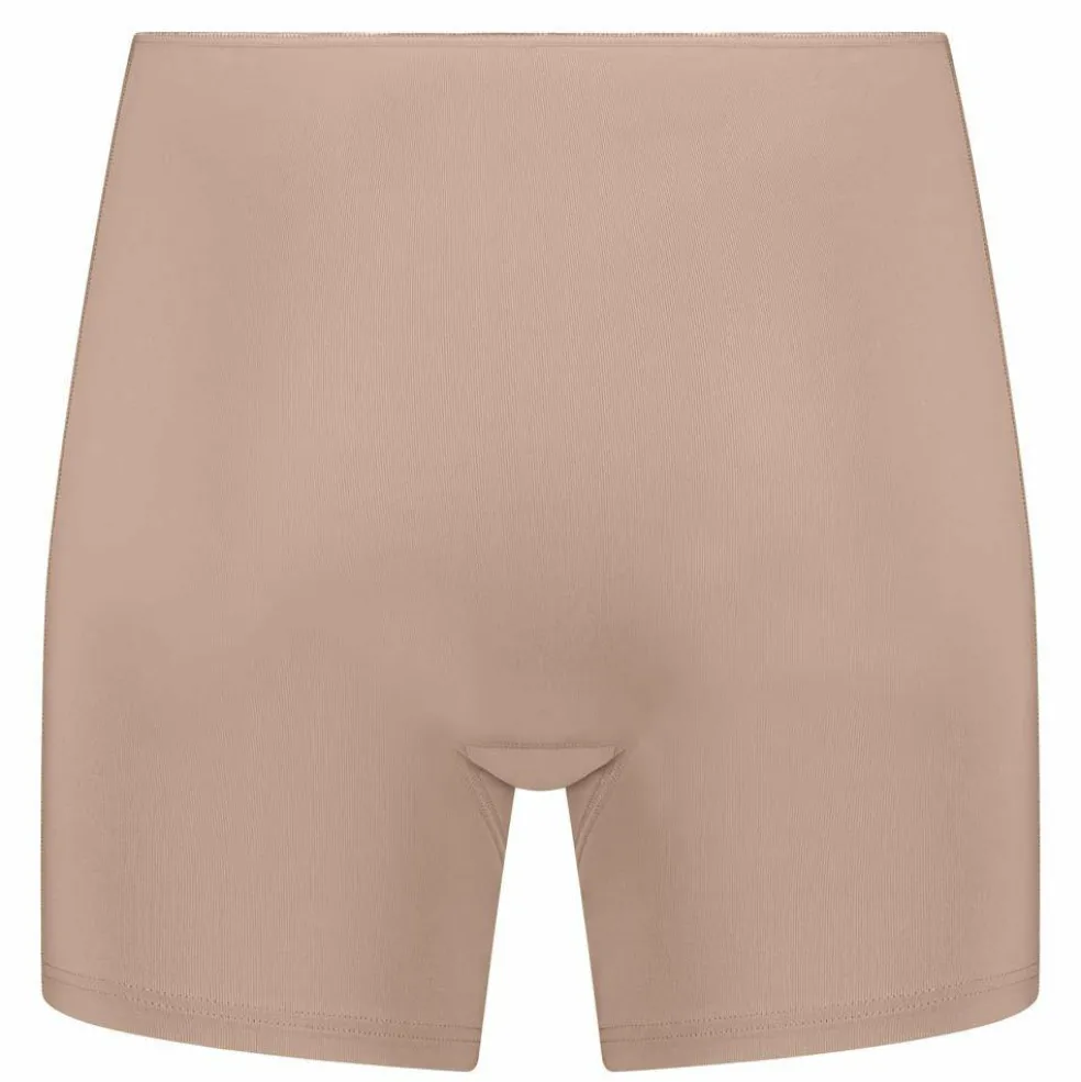 RJ Bodywear Pure Color dames extra lange pijp short (1-pack), lichtbruin
