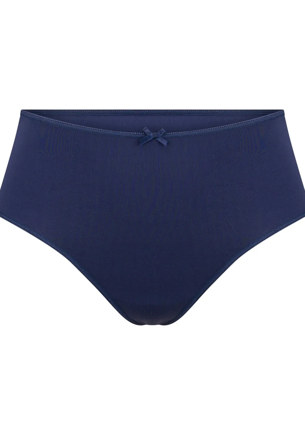 RJ Bodywear Pure Color dames maxi string, donkerblauw