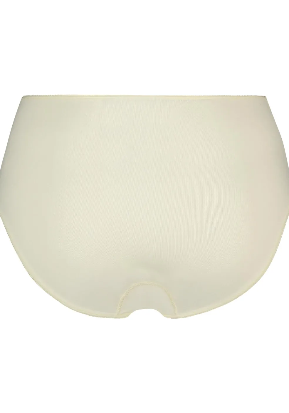 RJ Bodywear Pure Color dames midi brief, ivoor
