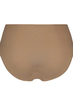 RJ Bodywear Pure Color dames midi brief, zwart
