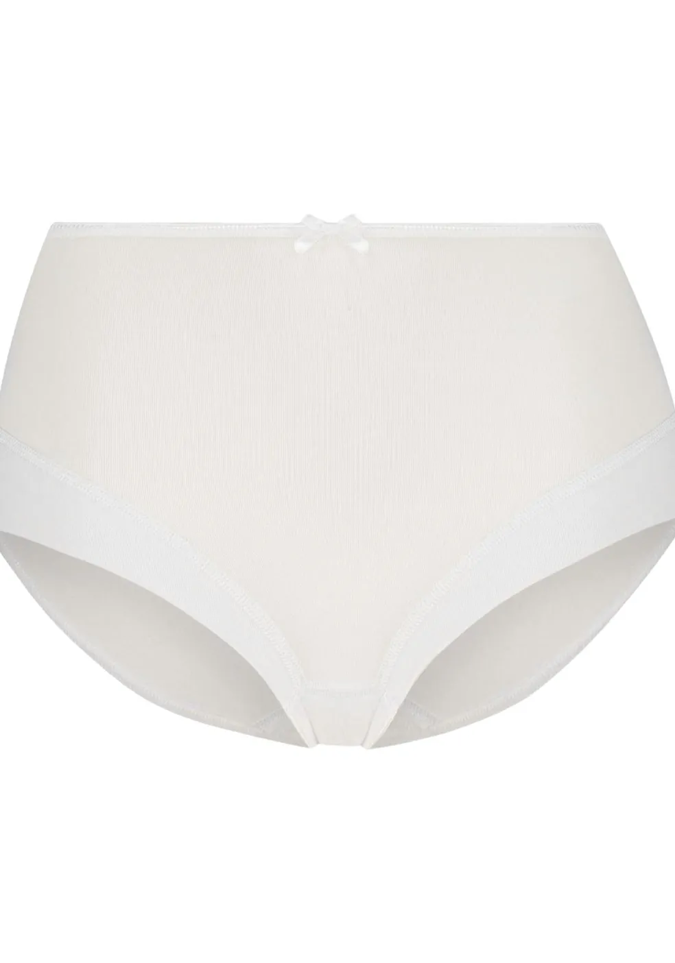 RJ Bodywear Pure Color dames maxi slip (1-pack), wit