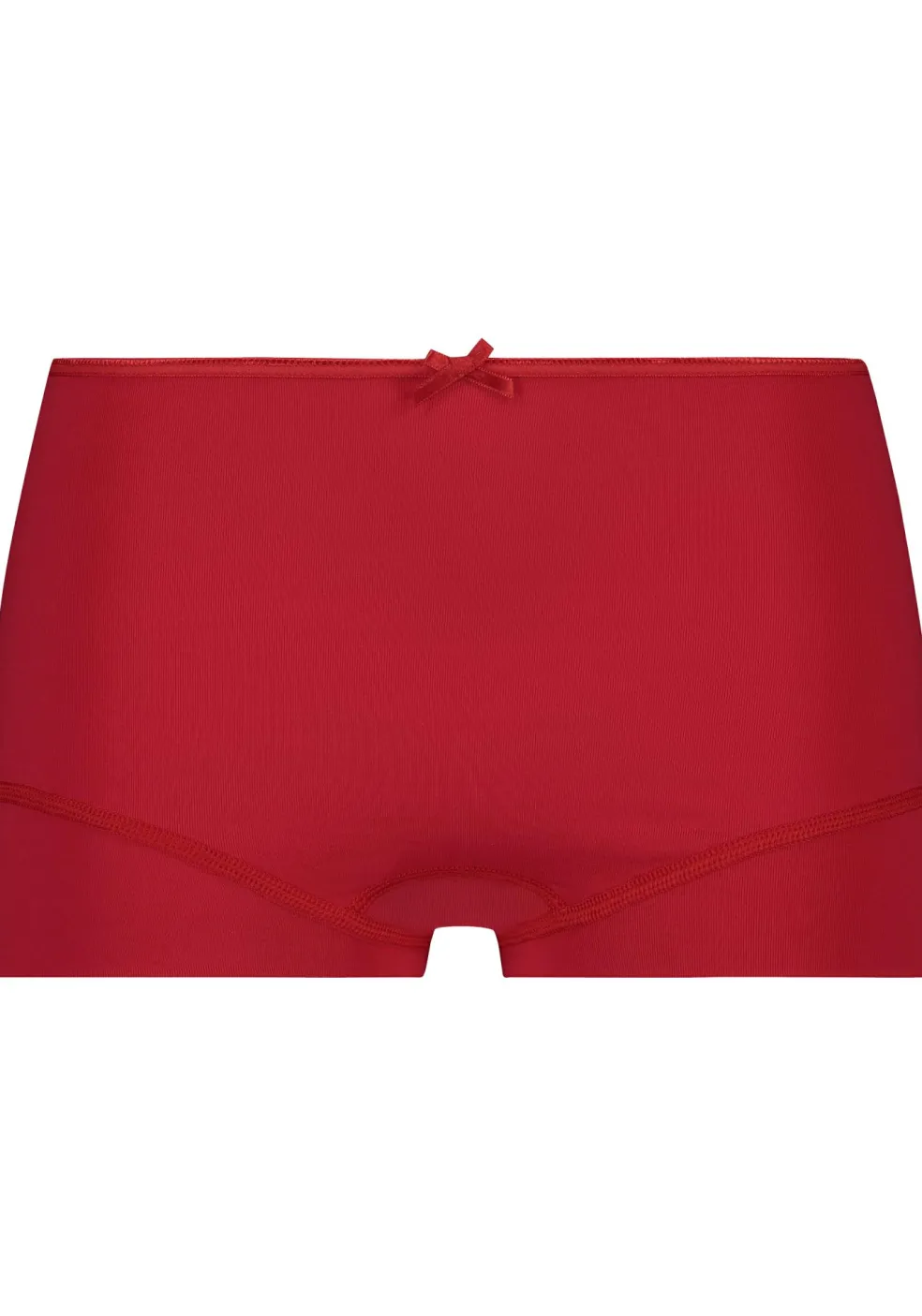 RJ Bodywear Pure Color dames short, rood