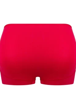 RJ Bodywear Pure Color dames short extra hoog, donkerrood