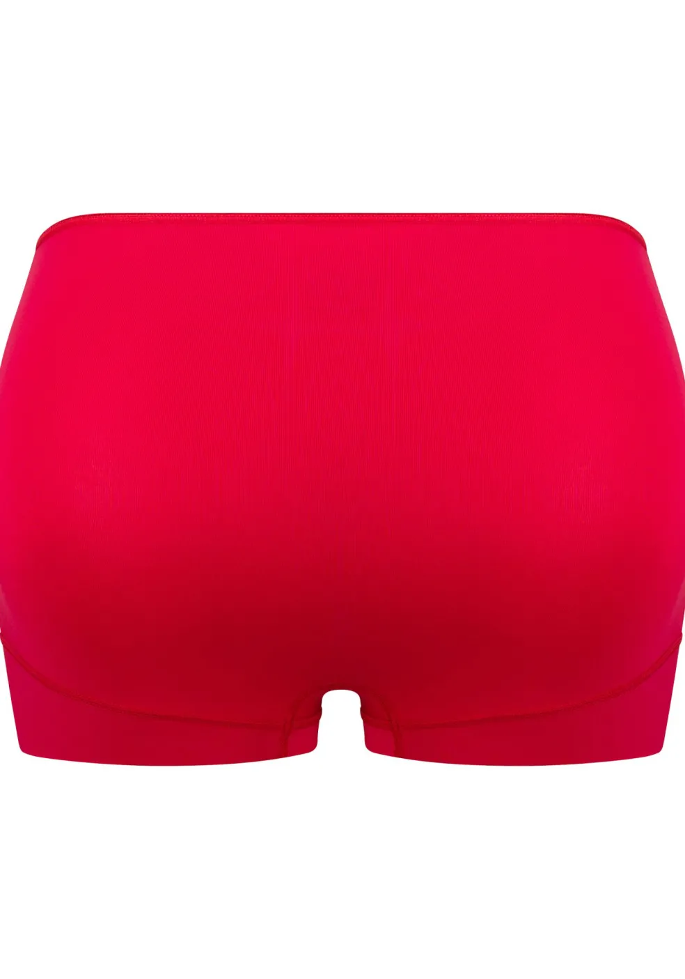 RJ Bodywear Pure Color dames short extra hoog, donkerrood