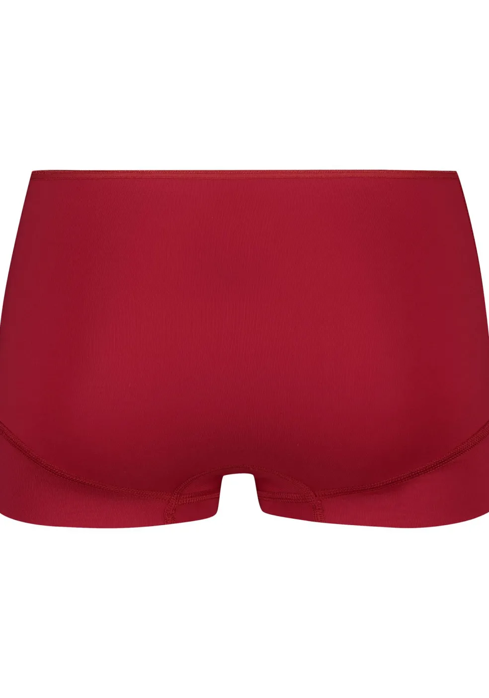 RJ Bodywear Pure Color dames short, donkerrood