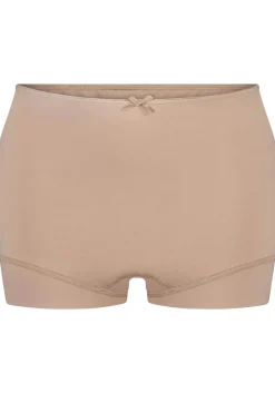 RJ Bodywear Pure Color dames short extra hoog (1-pack), lichtbruin