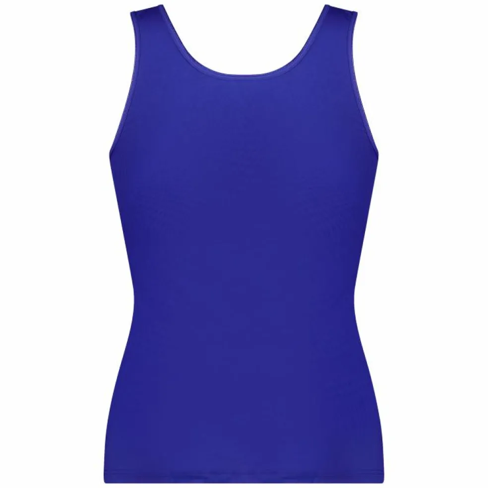 RJ Bodywear Pure Color dames shirt (1-pack), koningsblauw