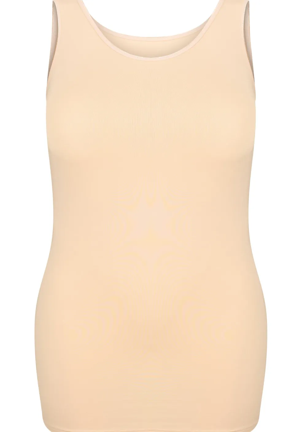 RJ Bodywear Pure Color dames top (1-pack), hemdje met brede banden, huidskleur