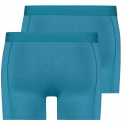 RJ Bodywear Pure Color Jort boxer (2-pack), heren boxer lang, petrol