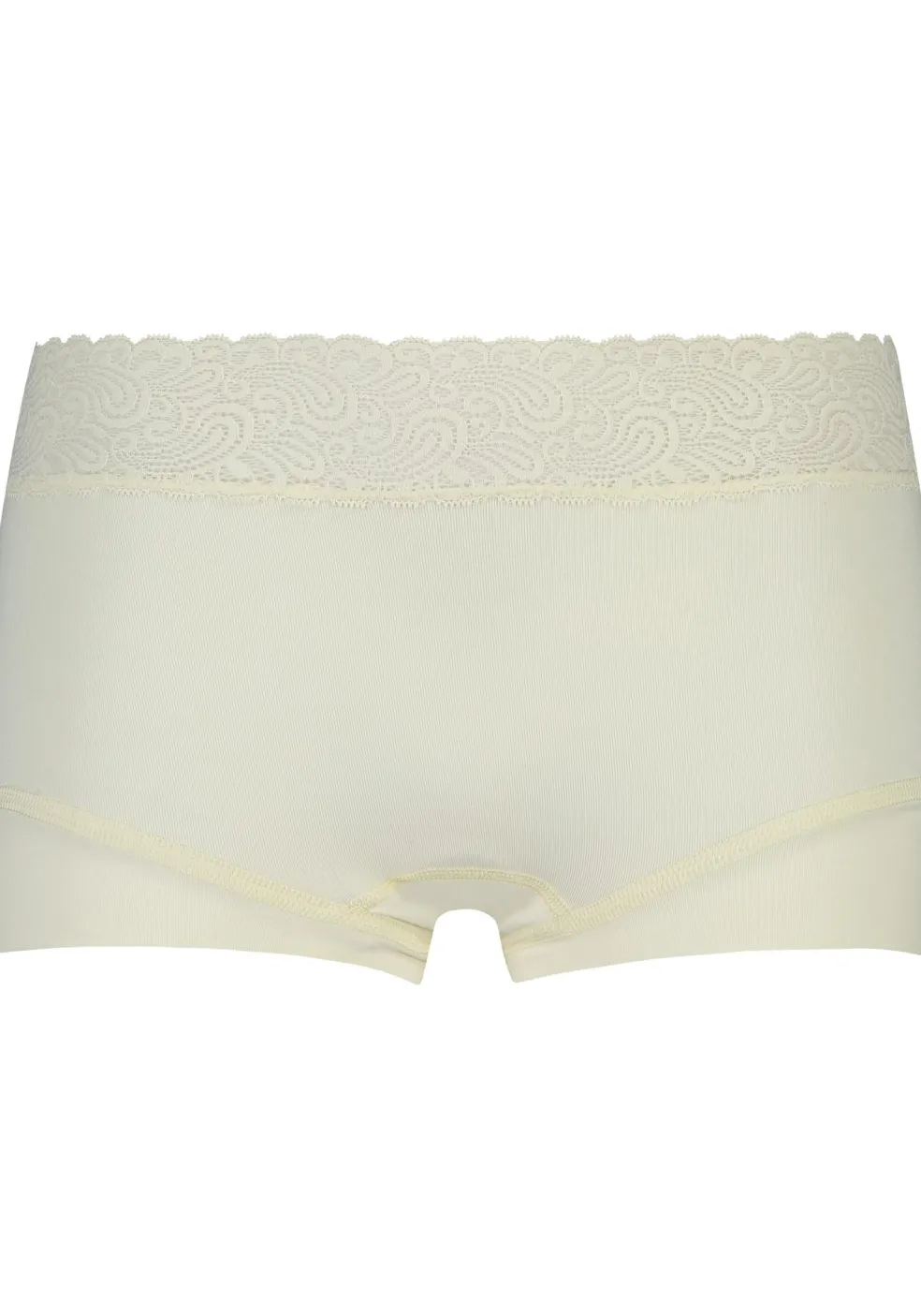 RJ Bodywear Pure Color Kant dames short, ivoor