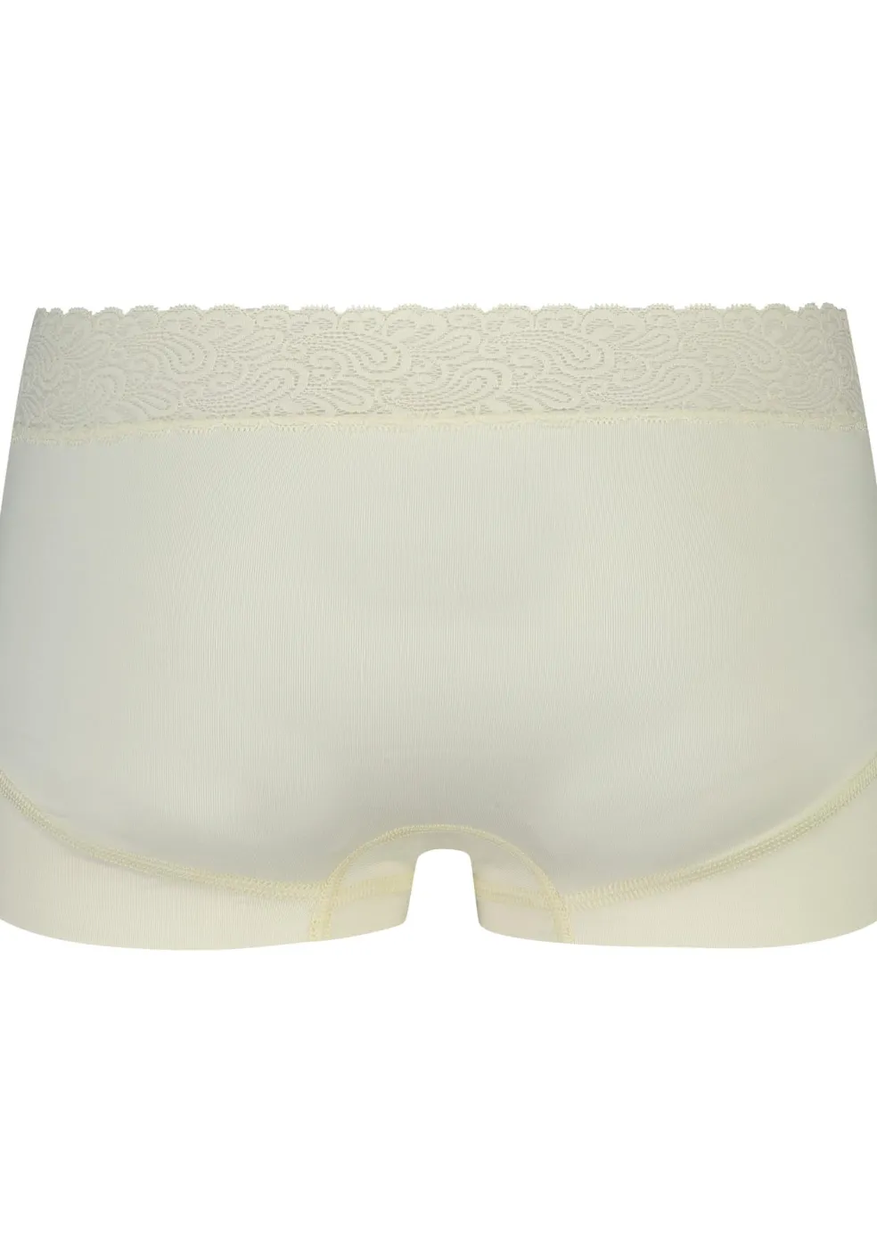 RJ Bodywear Pure Color Kant dames short, ivoor