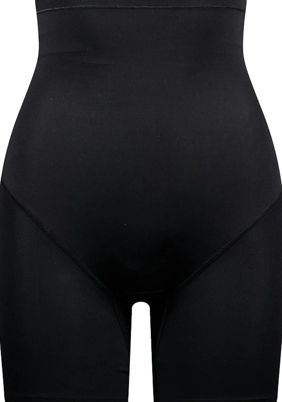 RJ Bodywear Pure Color Shape dames shape long slip (1-pack), zwart