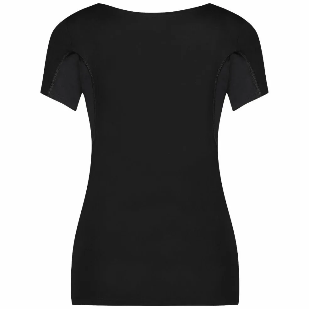 RJ Bodywear Sweatproof dames Bern T-shirt (1-pack), zwart