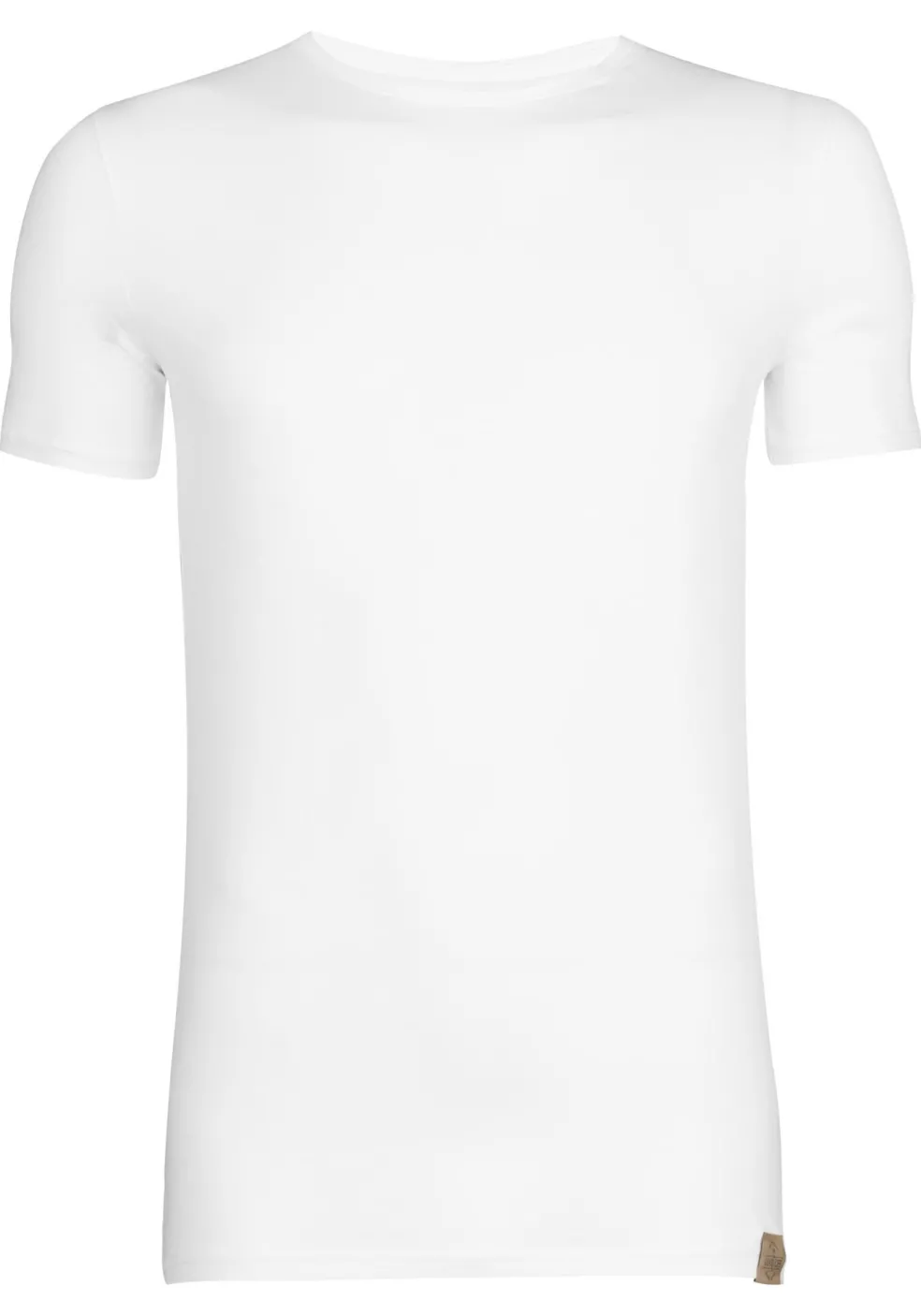 RJ Bodywear The Good Life T-shirts (2-pack), slim fit heren T-shirts O-hals, wit