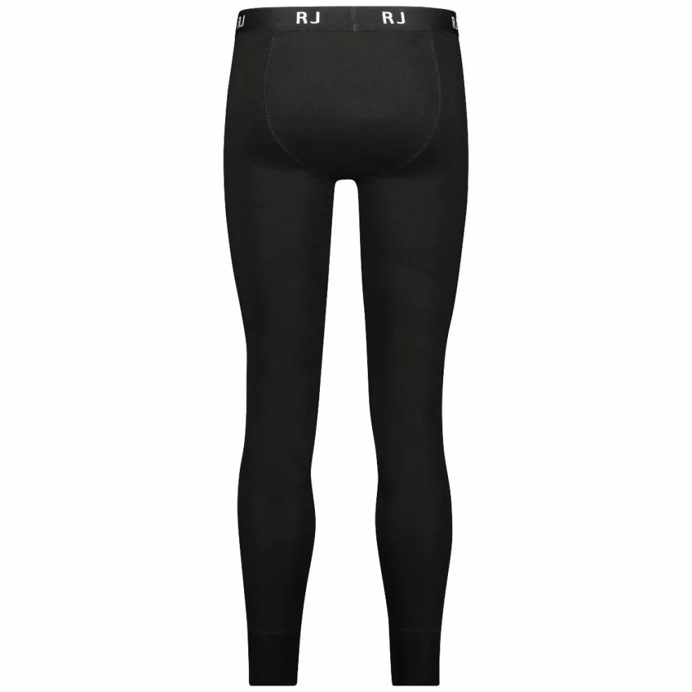 RJ Bodywear Thermo thermobroek (1-pack), heren thermobroek lang, zwart