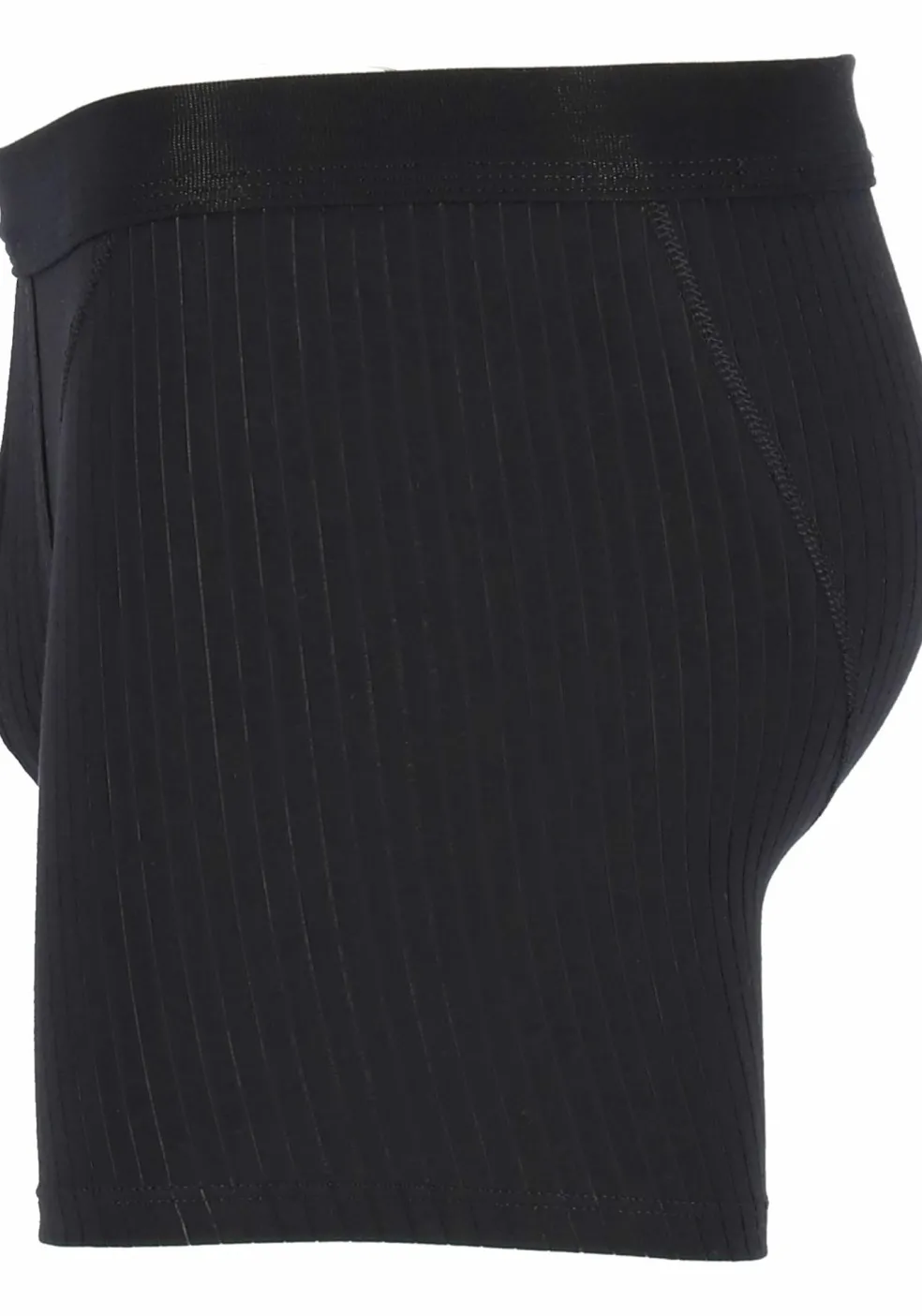 SCHIESSER Authentic shorts (2-pack), met gulp, zwart