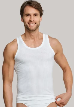 SCHIESSER Authentic singlets (2-pack), wit