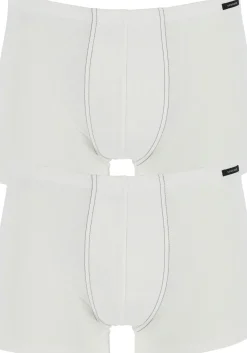 SCHIESSER Cotton Essentials shorts (2-pack), wit