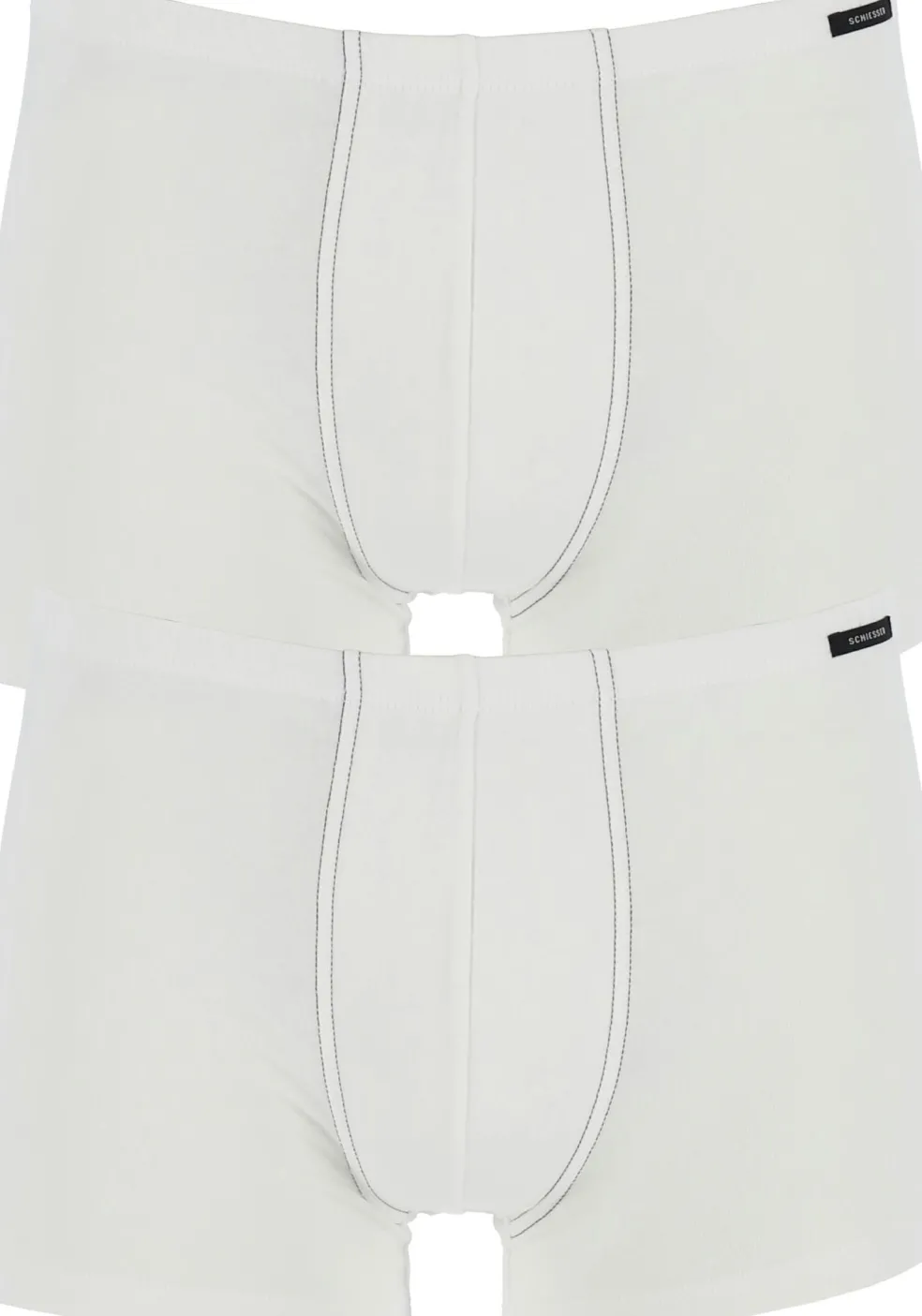 SCHIESSER Cotton Essentials shorts (2-pack), wit