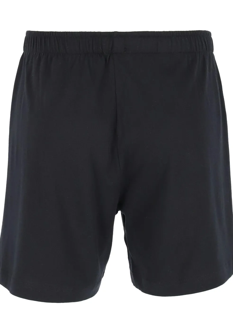 SCHIESSER Cotton Essentials boxershorts wijd (2-pack), tricot, zwart en blauw fijn gestreept