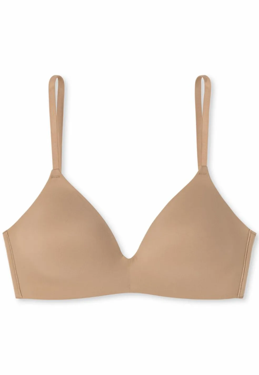 SCHIESSER Invisible Soft bh (1-pack), dames beugelbeha voorgevormd esdoornkleurig
