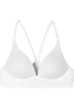 SCHIESSER Invisible Soft dames Lounge BH, voorgevormd met beugel, wit