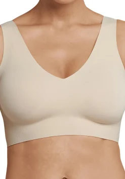 SCHIESSER Invisible Soft dames bralette, met uitneembare cups, huidskleur