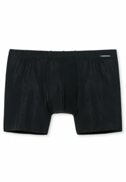 SCHIESSER Laser Cut boxer (1-pack), heren short interlock naadloos zwart