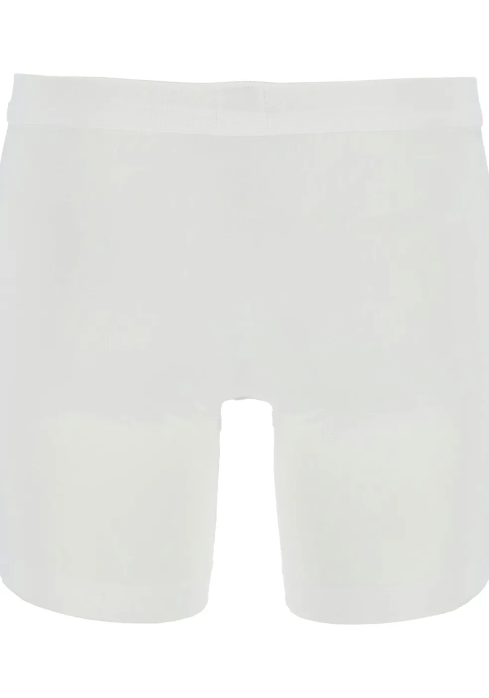 SCHIESSER Long Life Cotton shorts (1-pack), lang met gulp, wit
