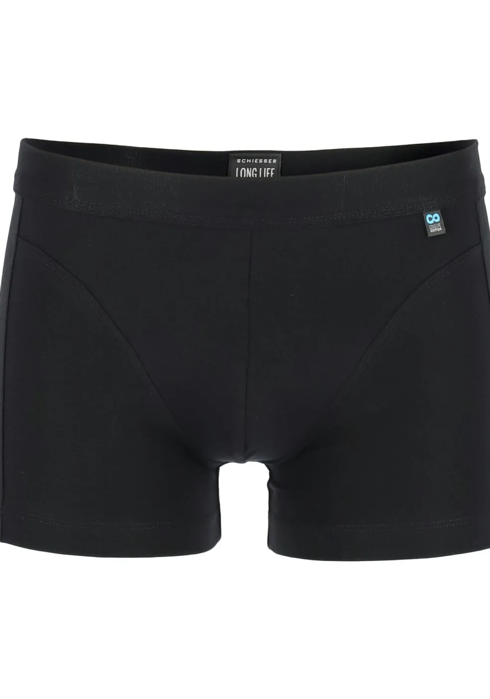 SCHIESSER Long Life Cotton shorts (1-pack),, zwart