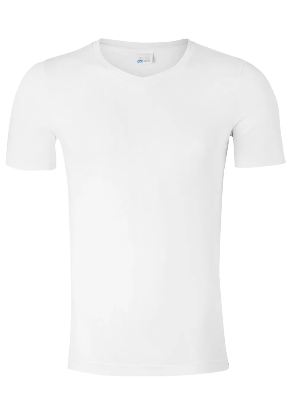 SCHIESSER Long Life Cotton T-shirt (1-pack), V-hals, wit