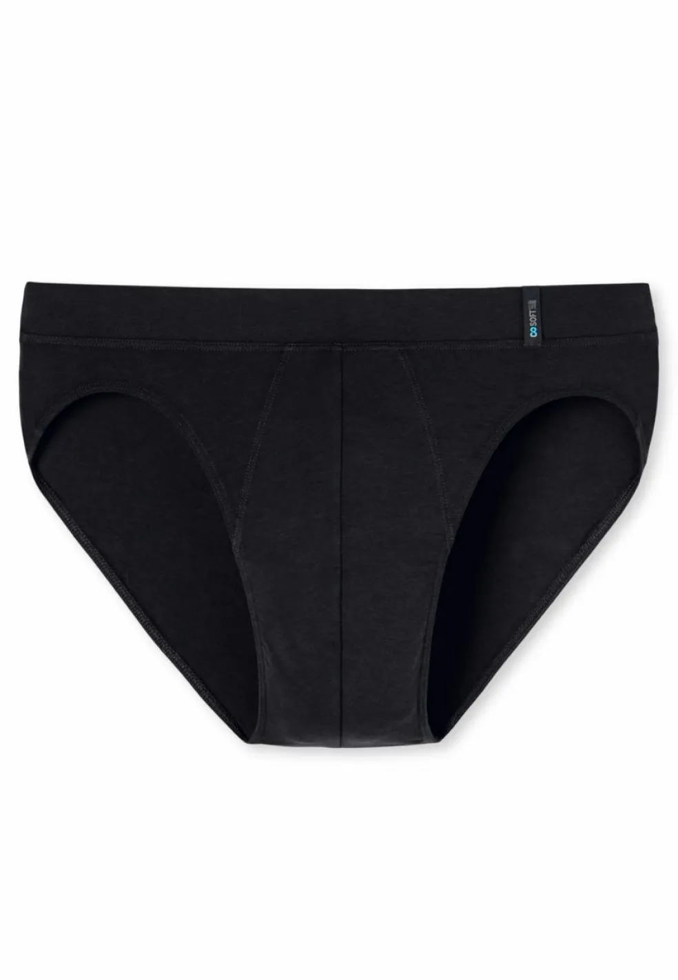 SCHIESSER Long Life Soft slip (1-pack), heren rio slip blauwzwart
