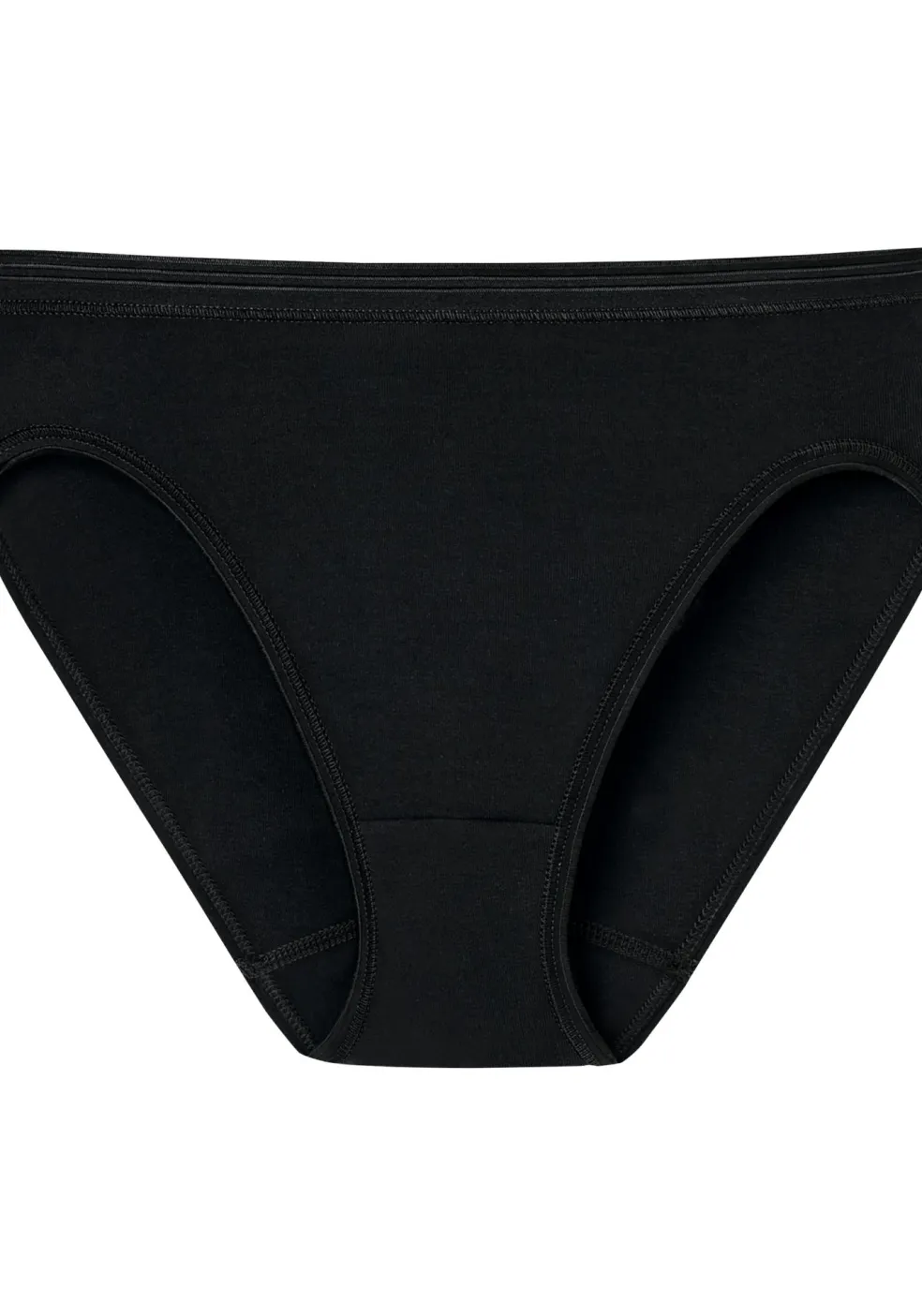 SCHIESSER Luxury dames rio slip (1-pack), zwart