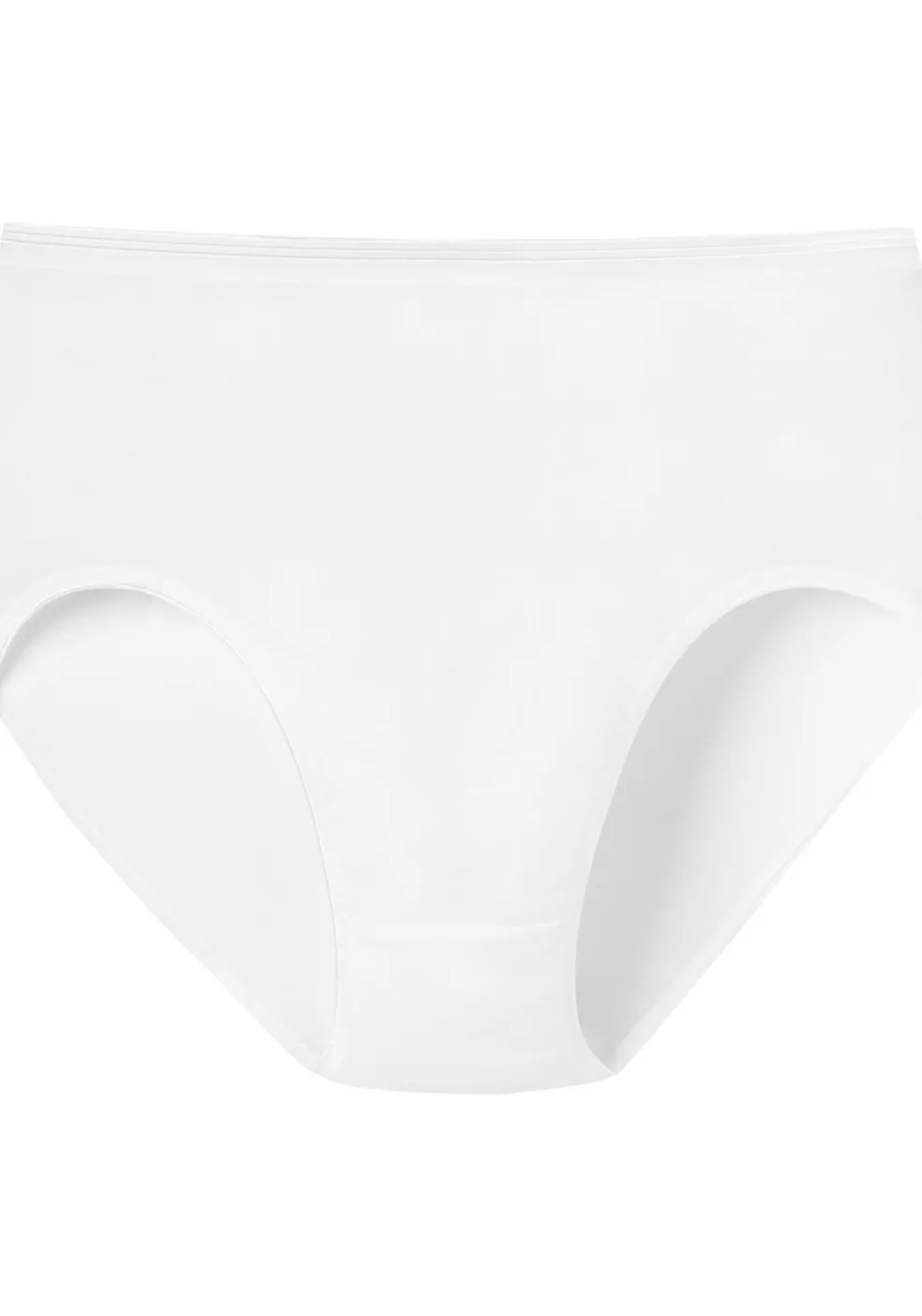 SCHIESSER Luxury dames taille slip (1-pack), wit