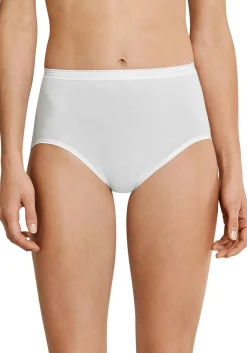 SCHIESSER Luxury dames taille slip (1-pack), wit