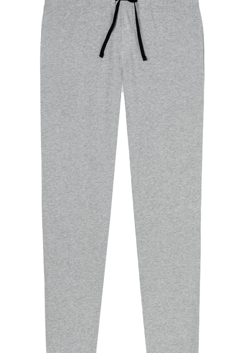 SCHIESSER Mix+Relax lounge broek, lange pijpen zonder boord, dun, grijs