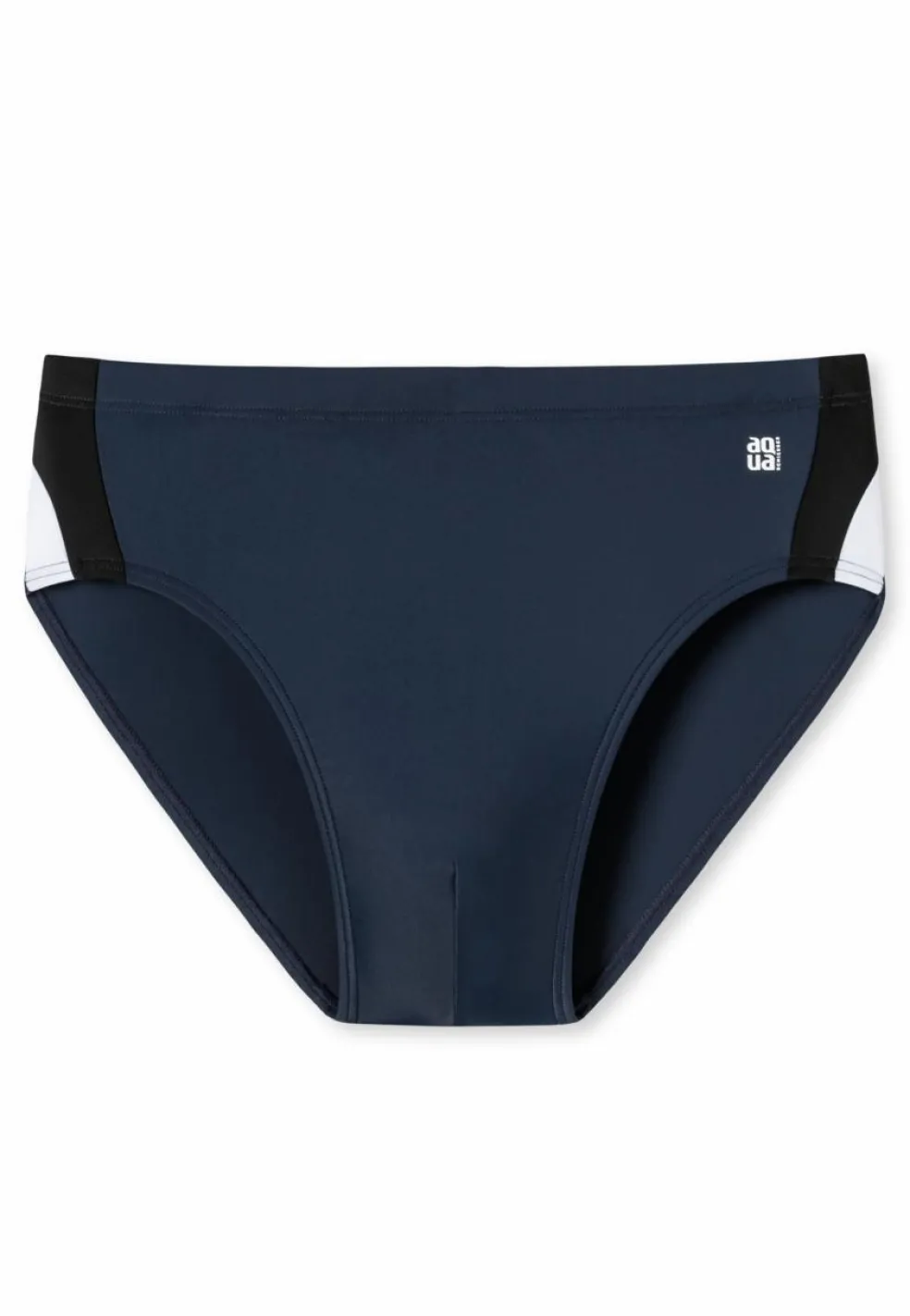 SCHIESSER Nautical Active heren badkleding, supermini-zwembroek tricot gerecycled stroken admiraal