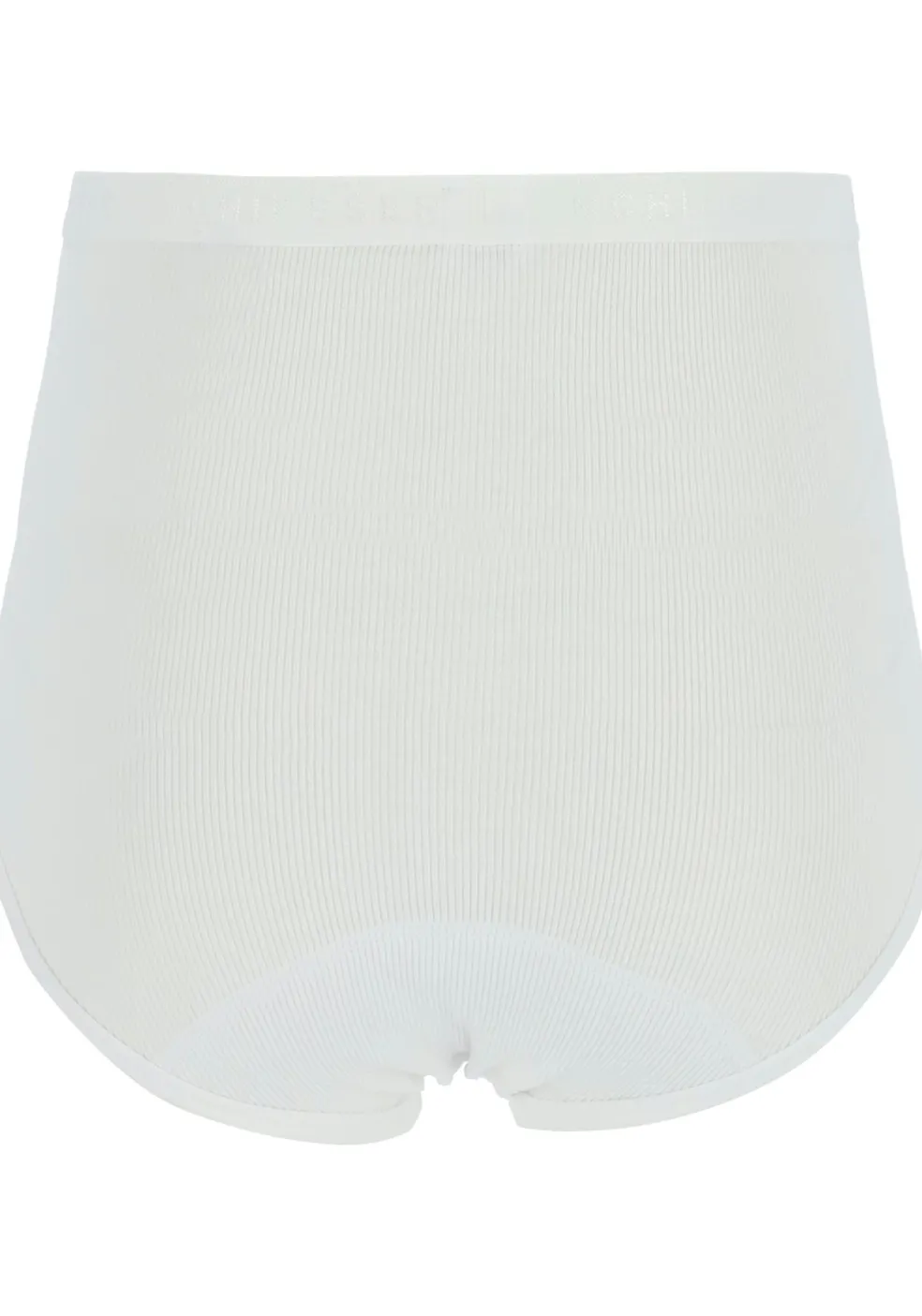 SCHIESSER Original Classics hoge slip (1-pack), Doppelripp met gulp, wit