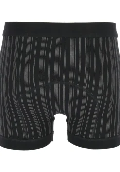 SCHIESSER Original Classics shorts (2-pack), Feinripp met gulp, zwart gestreept