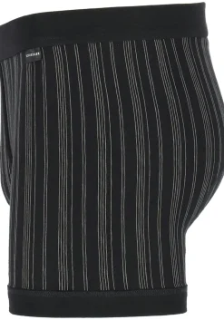 SCHIESSER Original Classics shorts (2-pack), Feinripp met gulp, zwart gestreept