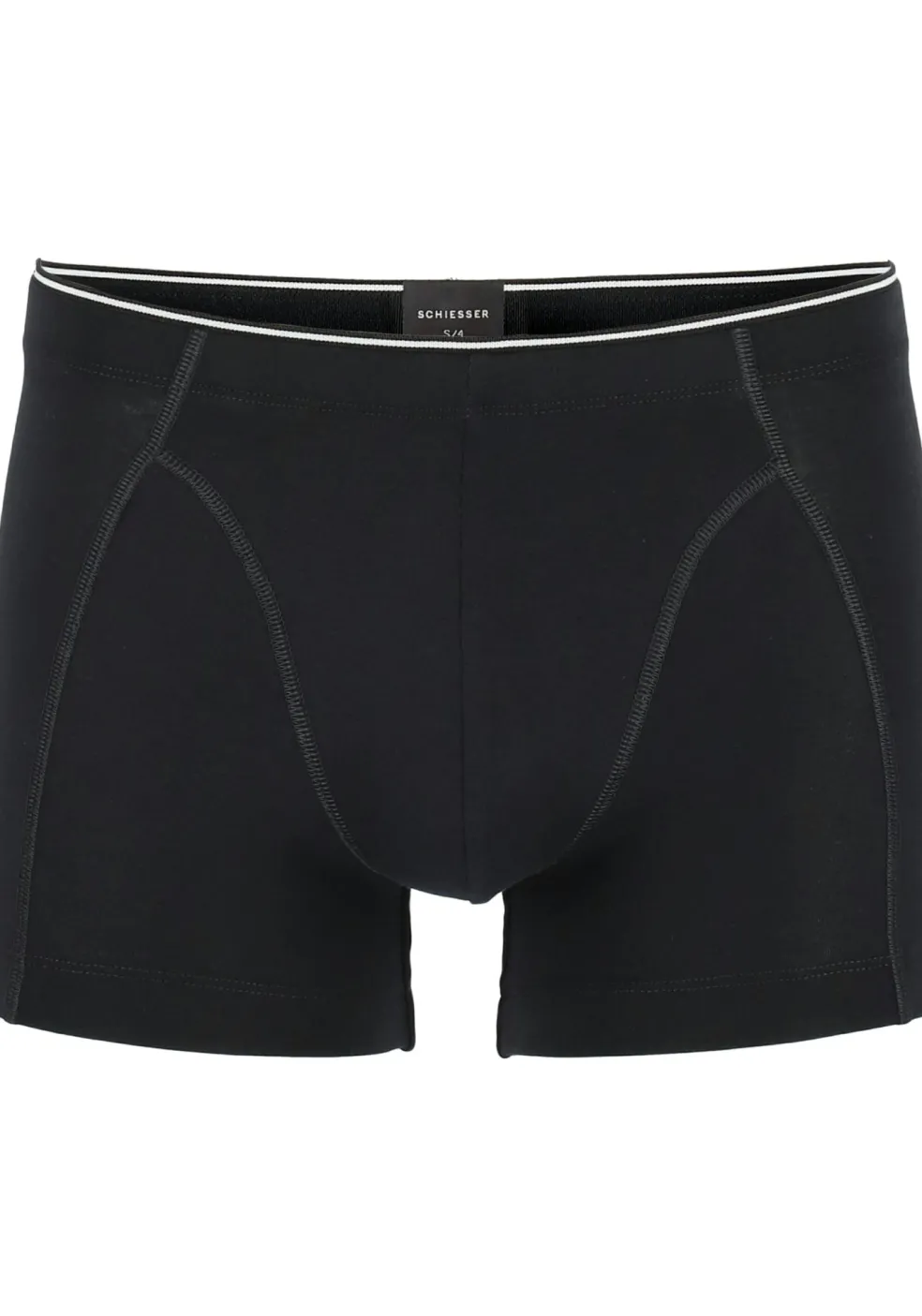 SCHIESSER 95/5 Originals short (1-pack), zwart