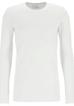 SCHIESSER 95/5 Originals T-shirt (1-pack), O-hals lange mouw, wit