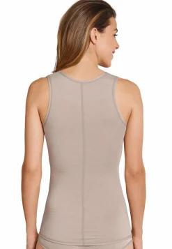 SCHIESSER Personal Fit singlet (1-pack), dames tank top bruin