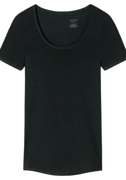 SCHIESSER Personal Fit T-shirt (1-pack), dames shirt korte mouwen zwart
